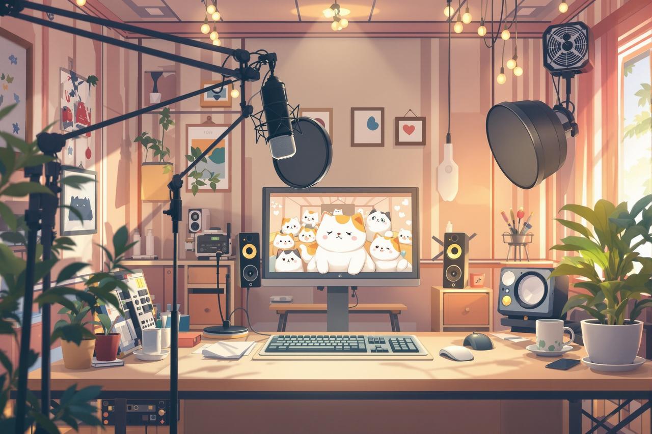 AI短剧搜索新闻 - 配音大咖加盟！知名声优为《猫咪面包店》注入灵魂